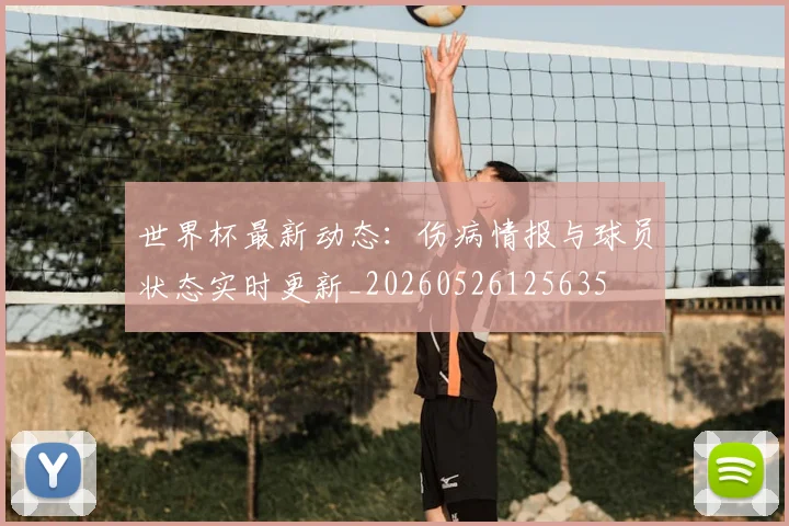 世界杯最新动态:伤病情报与球员状态实时更新_20260526125635